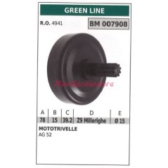 Campana frizione GREEN LINE mototrivella AG 52 007908 | NewgardenParts.com