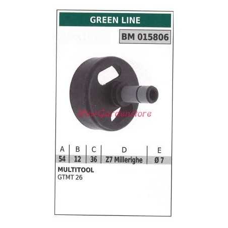 Cárter de embrague multiherramienta GREEN LINE GTMT 26 015806 | NewgardenParts.com