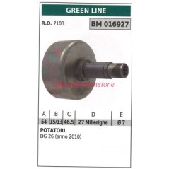 Clutch bell GREEN LINE pruner DG 26 year 2010 016927 | NewgardenParts.com