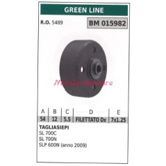 Campana frizione GREEN LINE tagliasiepe SL 700C 700N SLP 600N 015982 | NewgardenParts.com