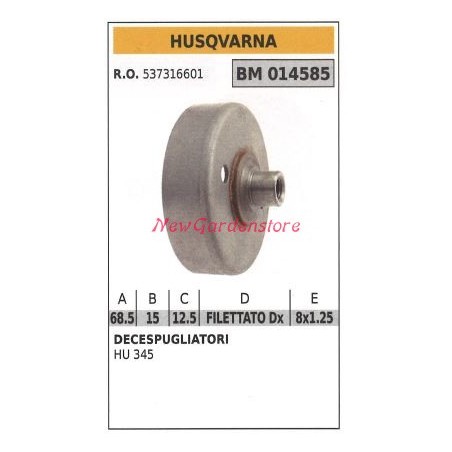 Campana frizione HUSQVARNA decespugliatore HU 345 014585 | NewgardenParts.com