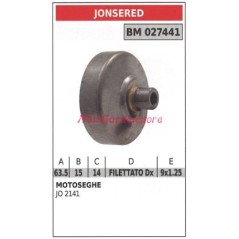 Campana frizione JONSERED motosega JO 2141 027441 | NewgardenParts.com