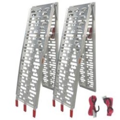 Par de rampas plegables de aluminio 680kg AG0100995 Compatible | NewgardenParts.com