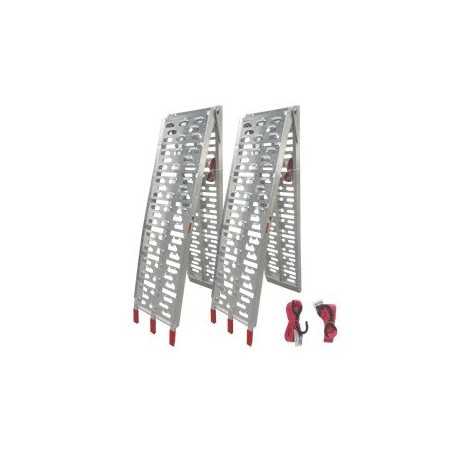 COPPIA RAMPE PIEGHEVOLI ALLUMINIO 680KG AG0100995 Compatibile | NewgardenParts.com