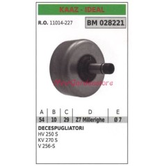 Cloche d'embrayage KAAZ débroussailleuse HV 250 S KV 270 S 028221