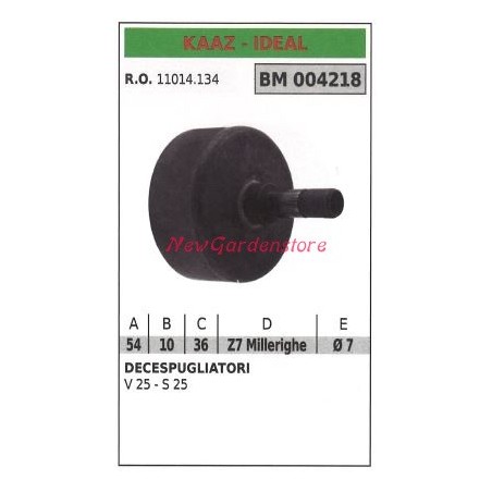 Campana frizione KAAZ decespugliatore V 25 S 25 004218 | NewgardenParts.com