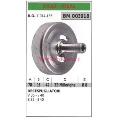 Cloche d'embrayage KAAZ pour débroussailleuse V 35 40 S 35 40 002918 | NewgardenParts.com