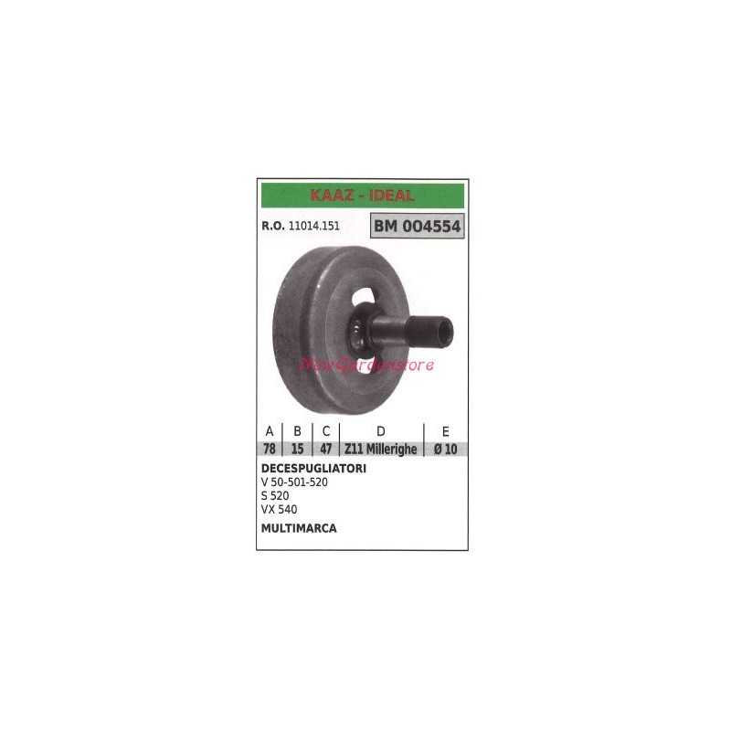 Embrayage cloche KAAZ débroussailleuse V 50 501 520 S 520 VX 540 004554 Embrayage cloche KAAZ débroussailleuse V 50 501 520 S 520 VX 540 004554