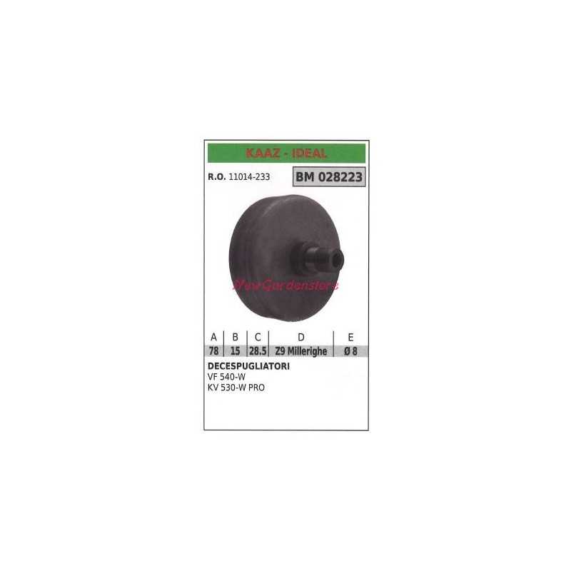 Cloche d'embrayage KAAZ débroussailleuse VF 540-W KV 530-W PRO 028223