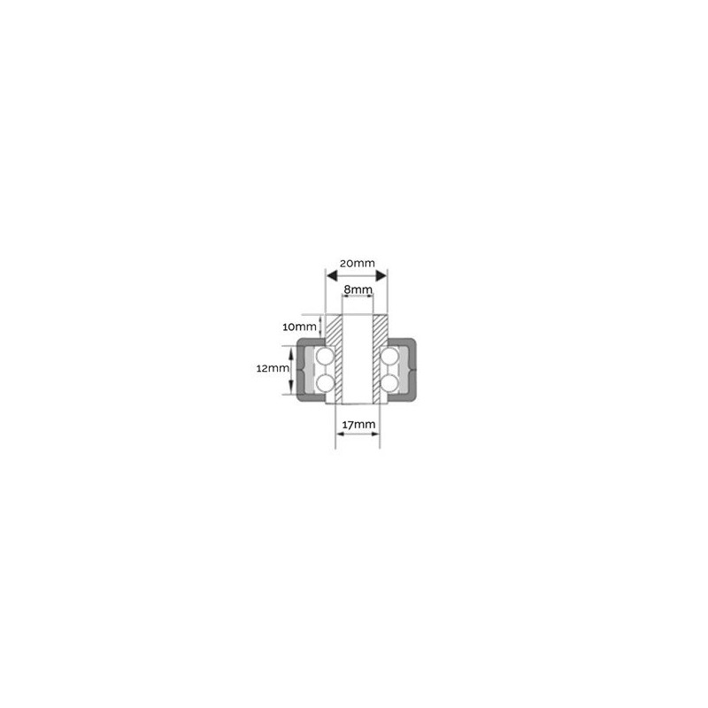POULIE INSERT AG2040001 Compatible