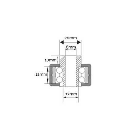 PULLEY INSERT AG2040001 Compatible | NewgardenParts.com