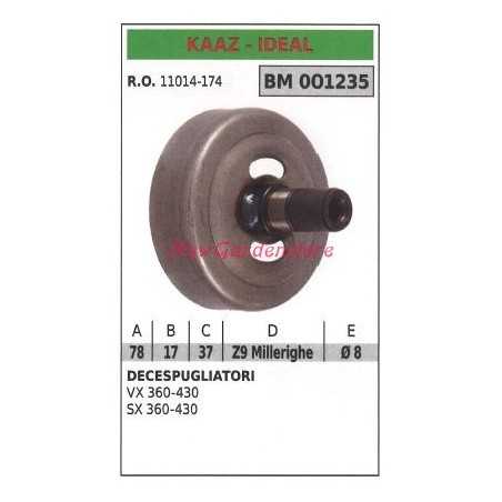 Clutch Bell KAAZ brushcutter VX 360 430 SX 360 430 001235 | NewgardenParts.com