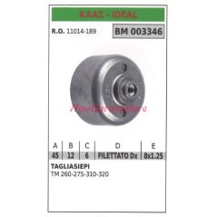 KAAZ cloche d'embrayage pour taille-haie Tm 260 275 310 320 003346 | NewgardenParts.com