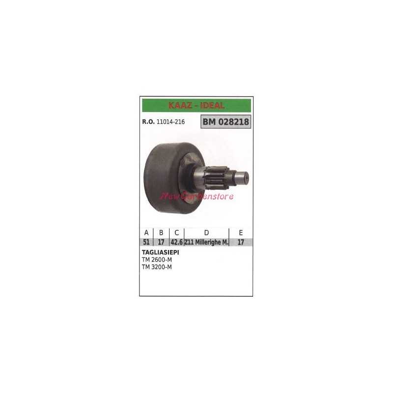 Campana de embrague KAAZ para cortasetos TM 2600-M TM 3200-M 028218