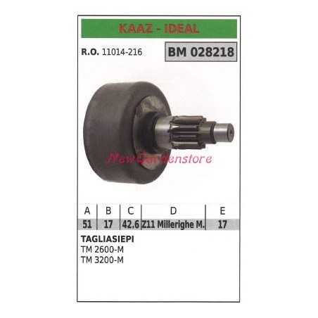 Campana de embrague KAAZ para cortasetos TM 2600-M TM 3200-M 028218 | NewgardenParts.com