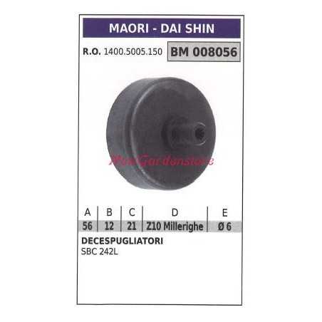Cloche d'embrayage pour débroussailleuse MAORI SBC 242L 008056 | NewgardenParts.com