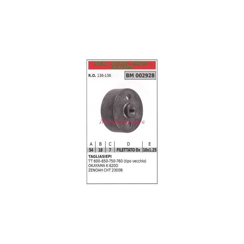 Cloche d'embrayage MAORI taille-haie TT 600 650 750 760 002928