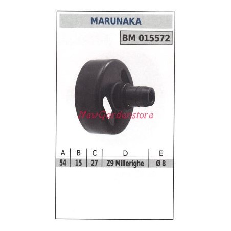 Campana frizione MARUNAKA 015572 | NewgardenParts.com