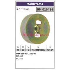 Clutch bell MARUYAMA brushcutter BC 450 520 010484 | NewgardenParts.com