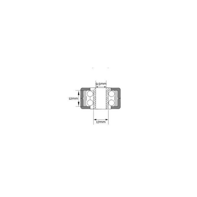 PULLEY REDUCER HOLE 17MM AG2040010 Compatible