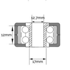REDUCTOR DE POLEA ORIFICIO 17MM AG2040012 Compatible | NewgardenParts.com