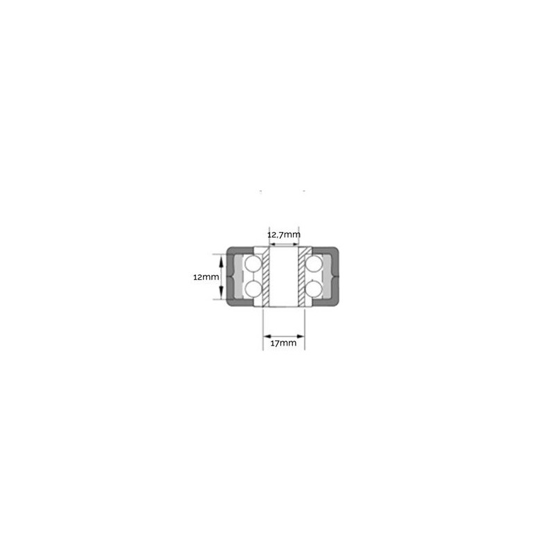 POULIE RÉDUCTRICE À TROU 17MM AG2040012 Compatible