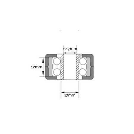 REDUCTOR DE POLEA ORIFICIO 17MM AG2040012 Compatible | NewgardenParts.com