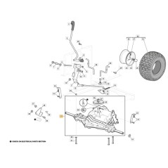 ORIGINAL STIGA AT398A AT484A MPS84 XD150 Aufsitzmähergetriebe | NewgardenParts.com
