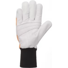 Gants anti-coupures pour tronçonneuse avec paume renforcée HS297523 M XL XXL
