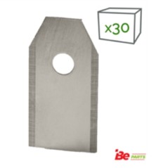 Lames en acier inoxydable (30 pièces) pour tondeuses robots compatibles avec HUSQVARNA 577864603