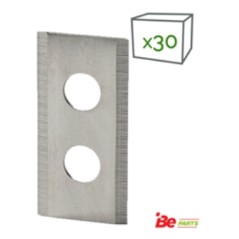 30-piece stainless steel blades for robot lawnmowers compatible with WORX 50032396 | NewgardenParts.com