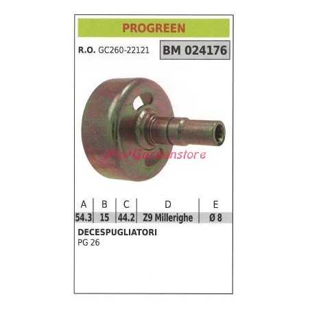 Clutch Bell PROGREEN Brushcutter PG 26 024176 | NewgardenParts.com