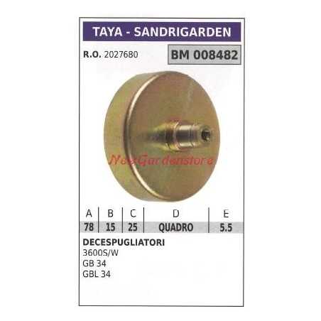 Cloche d'embrayage SANDRIGARDEN débroussailleuse 3600S/W GB 34 GBL 34 008482 | NewgardenParts.com