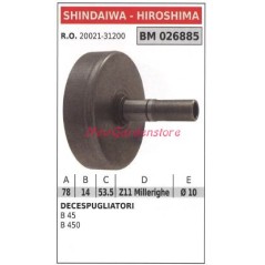 Campana frizione SHINDAIWA decespugliatore B 45 B 450 026885 | NewgardenParts.com