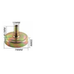 Cloche d'embrayage UNIVERSAL débroussailleuse Ø 78 mm dentée 9 dents | NewgardenParts.com
