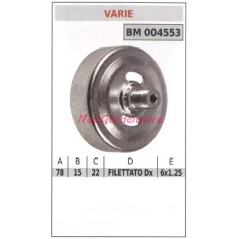 Campana de embrague VARIOS 004553