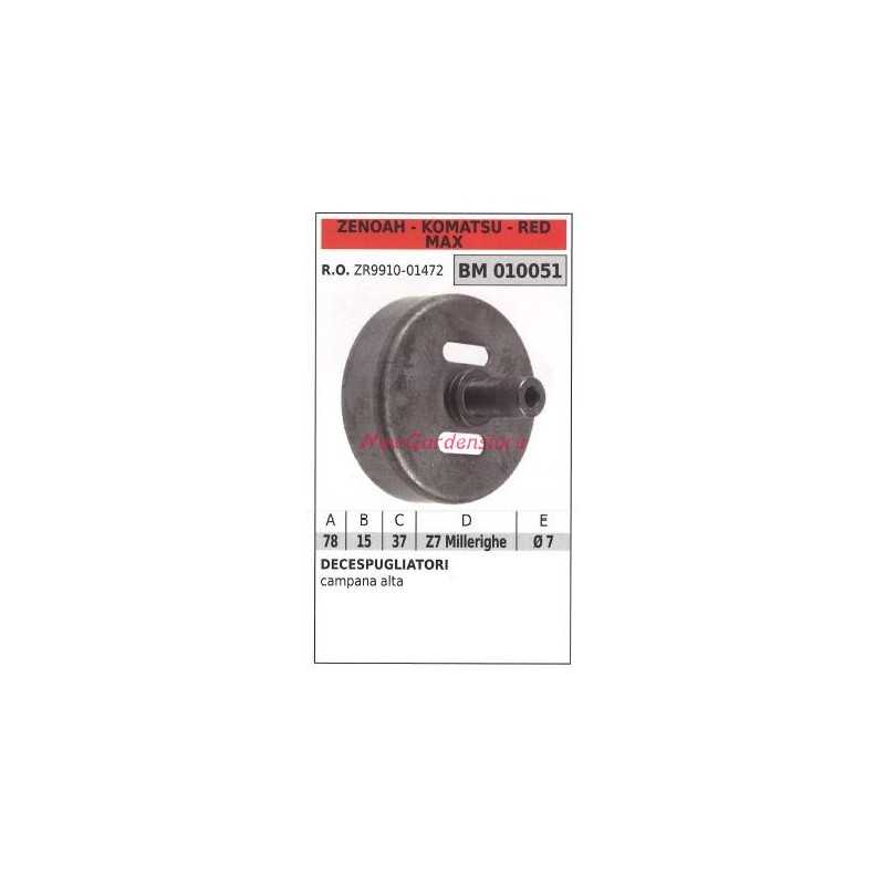 Clutch bell ZENOAH brushcutter high bell 010051
