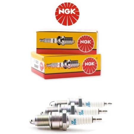 Candela decespugliatore motosega soffiatore tagliasiepe NGK CMR4A esagono 16 | NewgardenParts.com