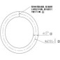 Main chamber seal ring 2 ORIGINAL Sunseeker 16600915-04