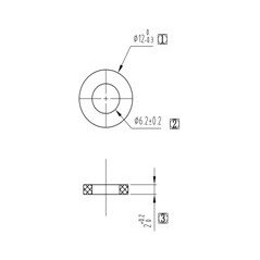 Screw gasket ORIGINAL Sunseeker 16601110-01