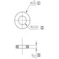 Screw gasket ORIGINAL Sunseeker 16601110-01