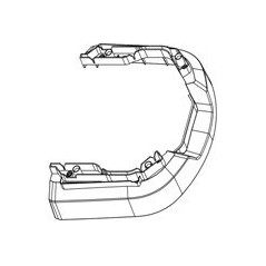 Parachoques trasero ORIGINAL Sunseeker 16601112-01
