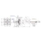 Drive motor set ORIGINAL Sunseeker 16600894-01