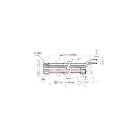 Arnés de cableado del sensor de colisión ORIGINAL Sunseeker 16600866-01 | NewgardenParts.com