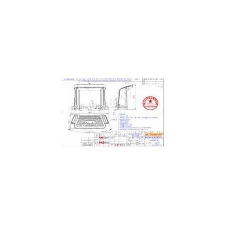Cubierta trasera de la estación de carga ORIGINAL Sunseeker 16601093-01 | NewgardenParts.com