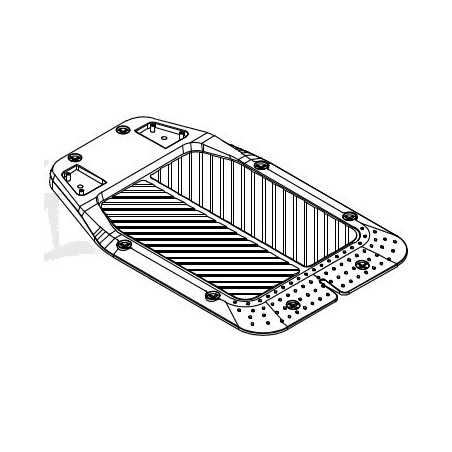 Placa inferior de la estación de carga ORIGINAL Sunseeker 16601100-03 | NewgardenParts.com