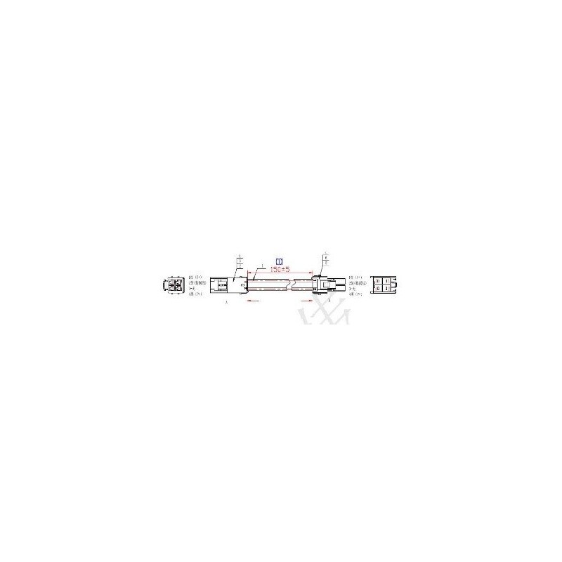 Cablaggio ruota posteriore collegamento scheda madre ORIGINALE Sunseeker 16600873-01 PER X3/X5/X7