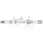 Cablaggio ruota posteriore collegamento scheda madre ORIGINALE Sunseeker 16600873-01 PER X3/X5/X7