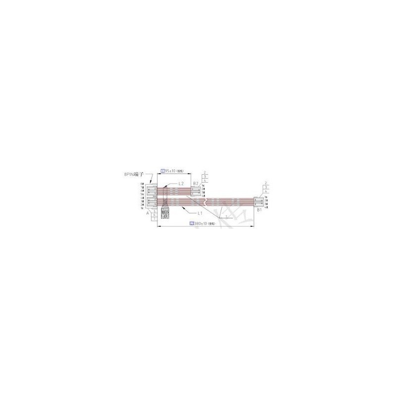 Faisceau de câbles du capteur de levage pour connexion à la carte mère - MARQUE ORIGINALE SUNSEEKER 16600865-01