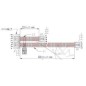 Cablaggio sensore di sollevamento collegamento scheda madre ORIGINALE Sunseeker 16600865-01 PER X5/X7